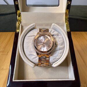 U.S. Polo Assn. Women\'s USC40078 Rose Gold-Tone U.S. Polo Assn. Women USC40078 Rose Gold-Tone Bracelet Watch  main image 2